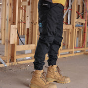 FB1 | Cuff Work Pant -Black