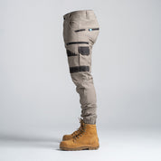 FB1 | Cuff Work Pant -Khaki