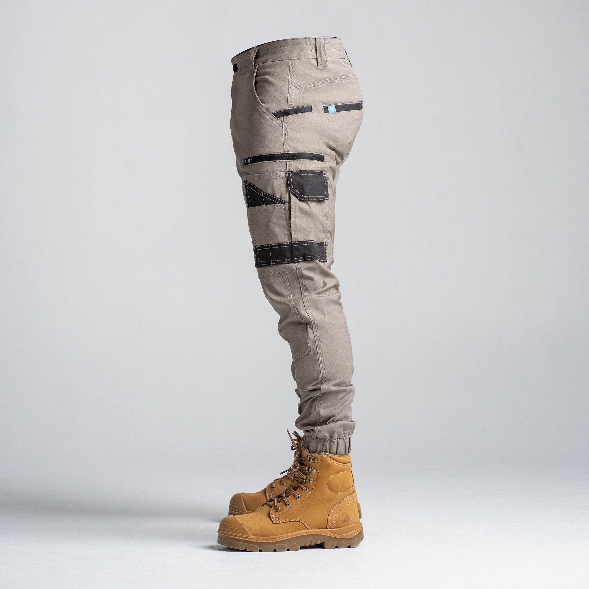 FB1 | Cuff Work Pant -Khaki
