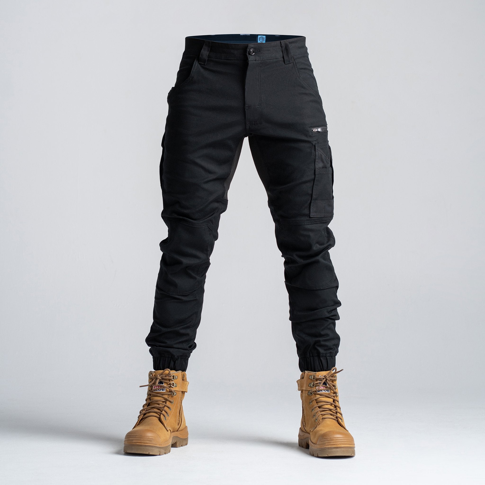 FB1 | Cuff Work Pant -Black