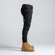 FB1 | Cuff Work Pant -Black