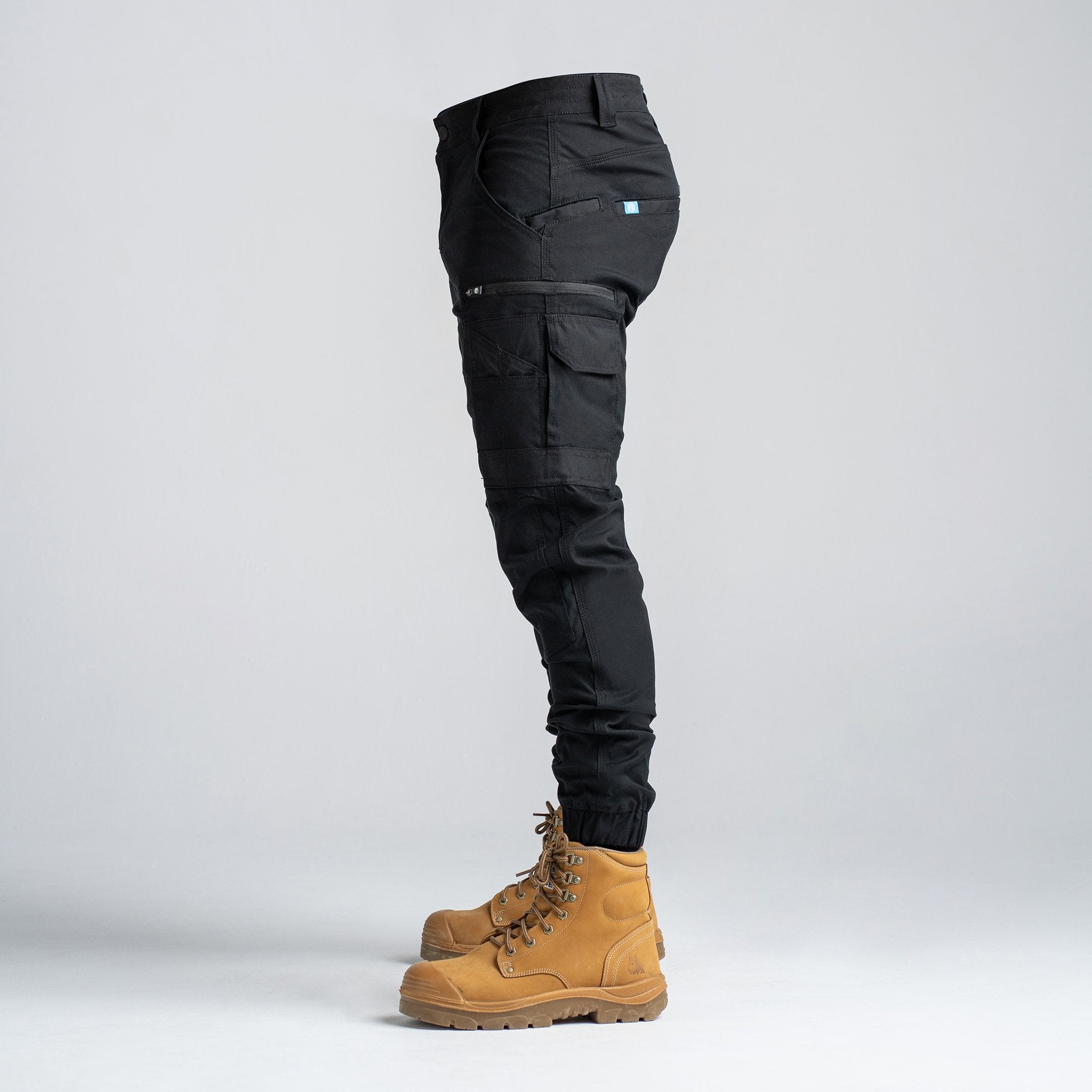 FB1 | Cuff Work Pant -Black
