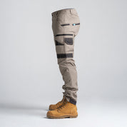 FB2 | Straight Work Pant -Khaki