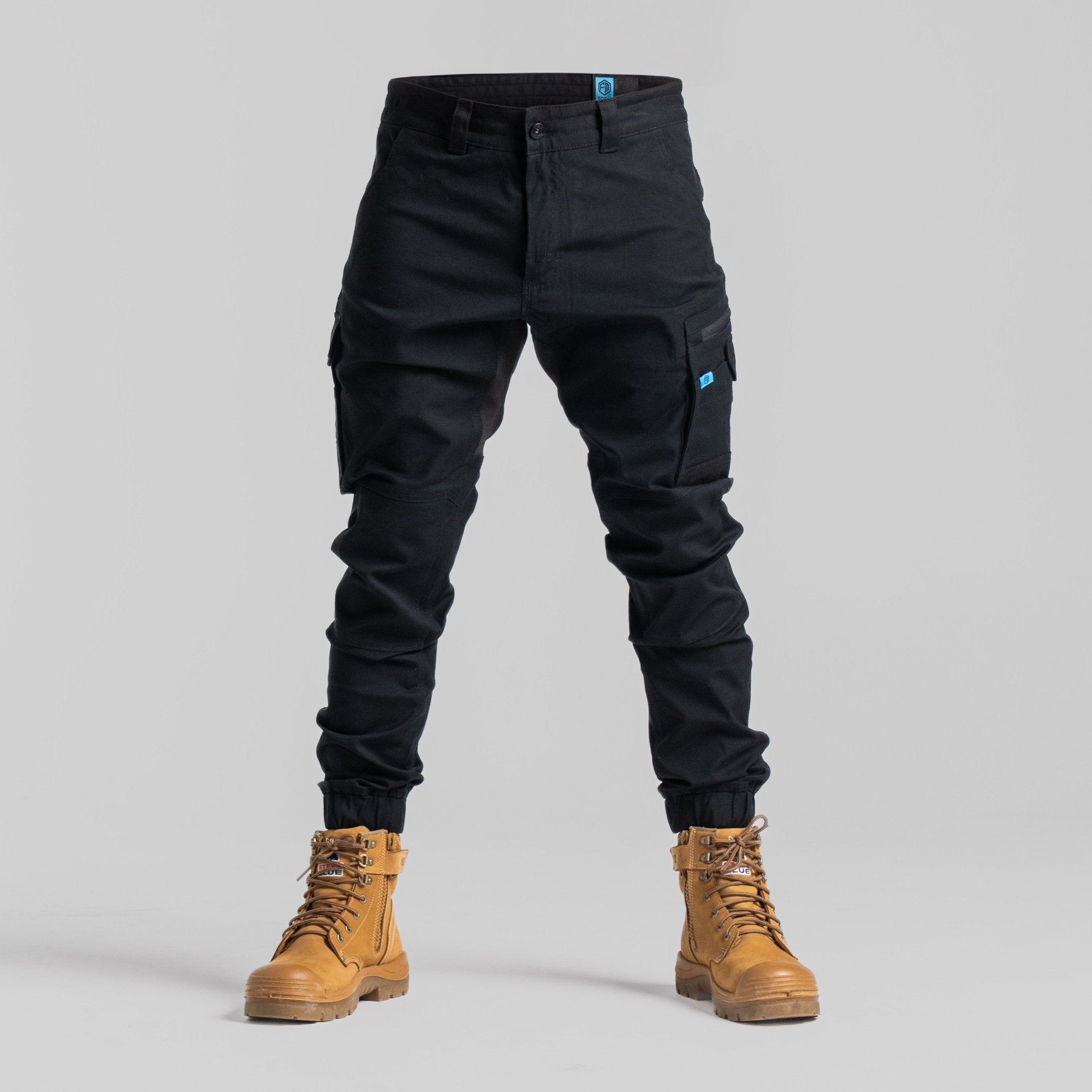 P1 NDUR™ Black Work Pants | FORM Workwear – Form WorkWear