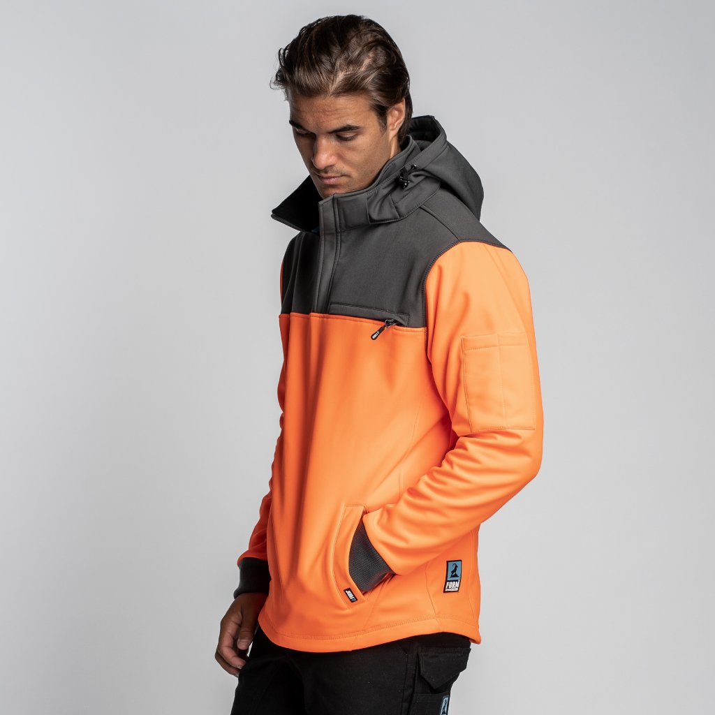 Best orange hi-vis hoodie in Australia for safety style – Form