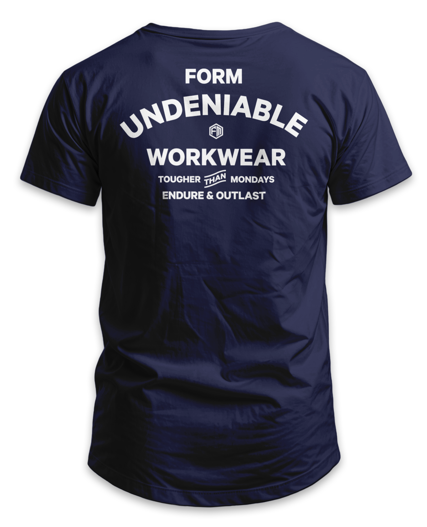 T11 Work Tee-Navy