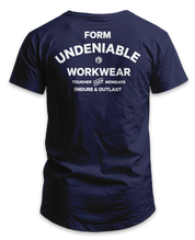 T11 Work Tee-Navy