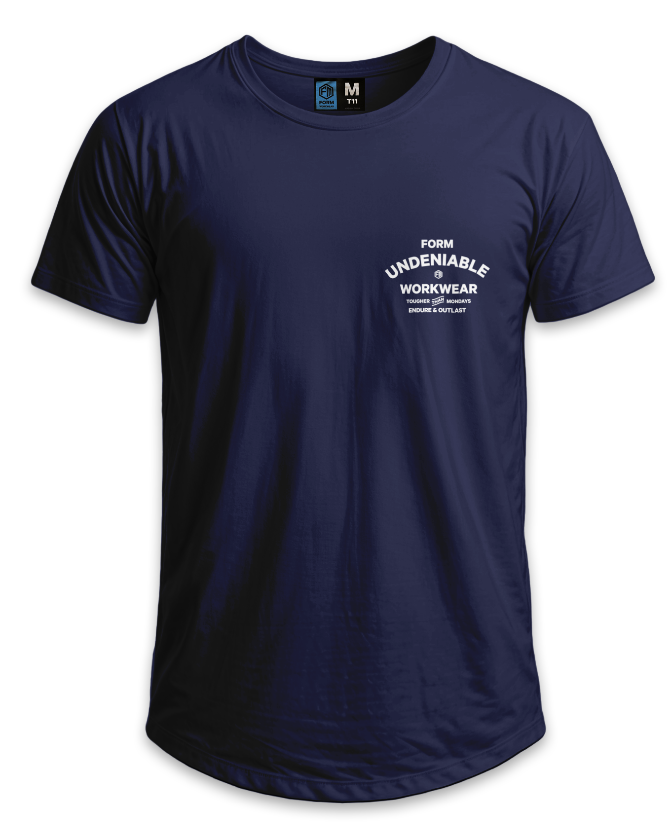 T11 Work Tee-Navy