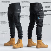 FB1 | Cuff Work Pant -Black