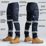 FB2T | Straight Work Pant-NavyT