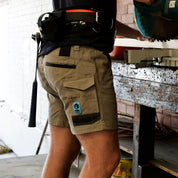 S1 | NDUR™ Canvas Work Shorts – Khaki