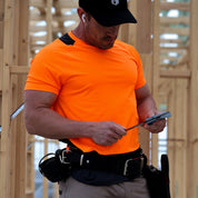 T12 | Hi Vis Work Tee -Orange