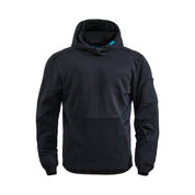 T4 DEXR work hoodie in black, front view