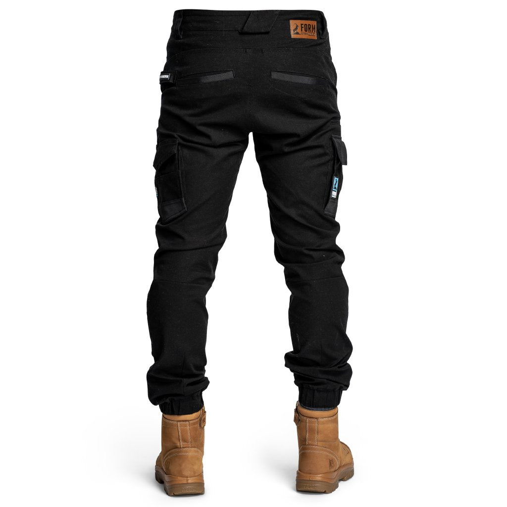 black work pants with pockets form workwear 
