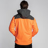 orange hi vis zip up hoodie form workwear